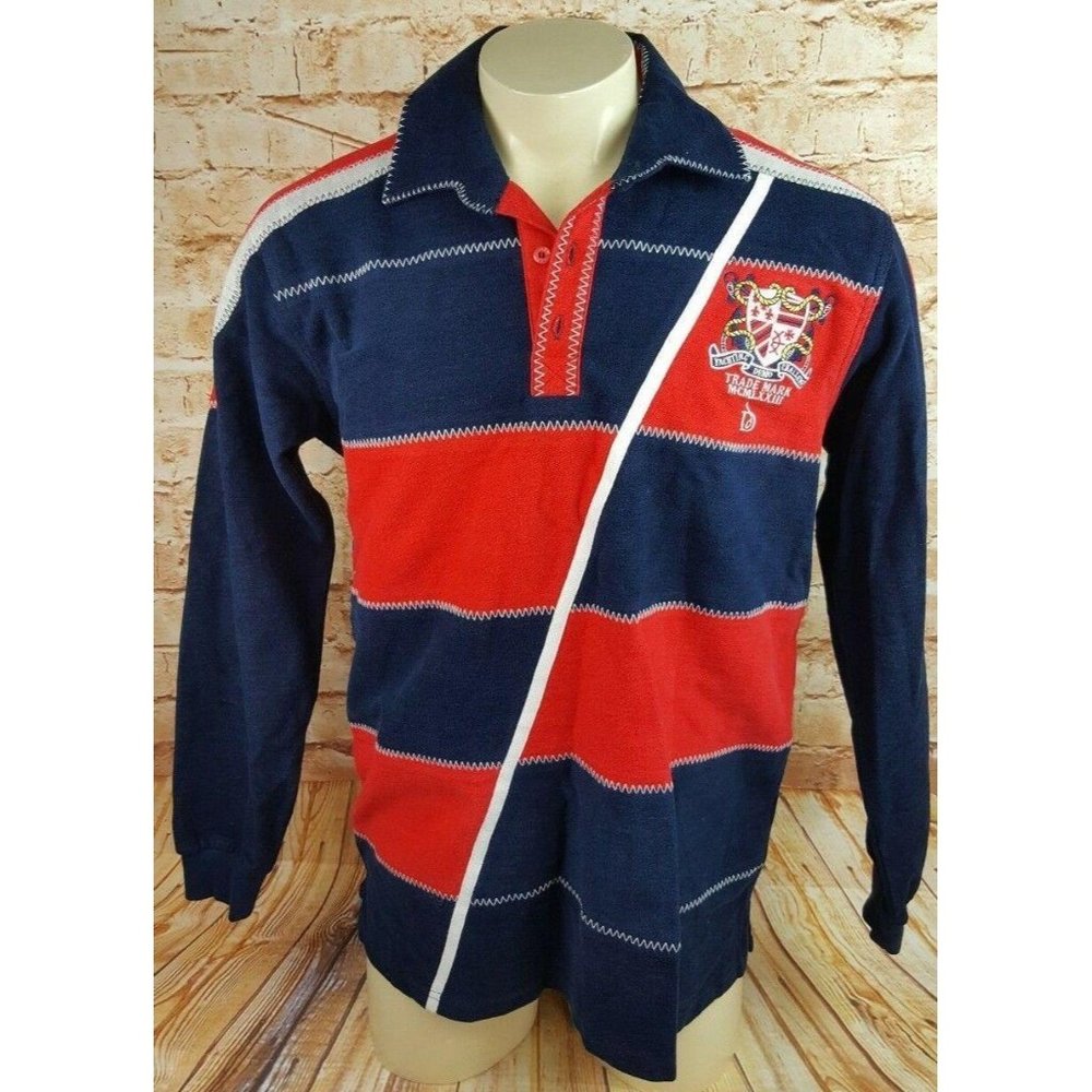 Yachting Challenge Rugby Long Sleeve Shirt M NWT